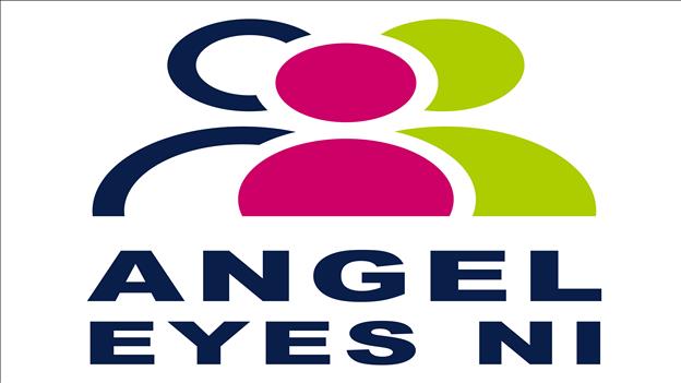 Angel Eyes NI wording with image of circles 